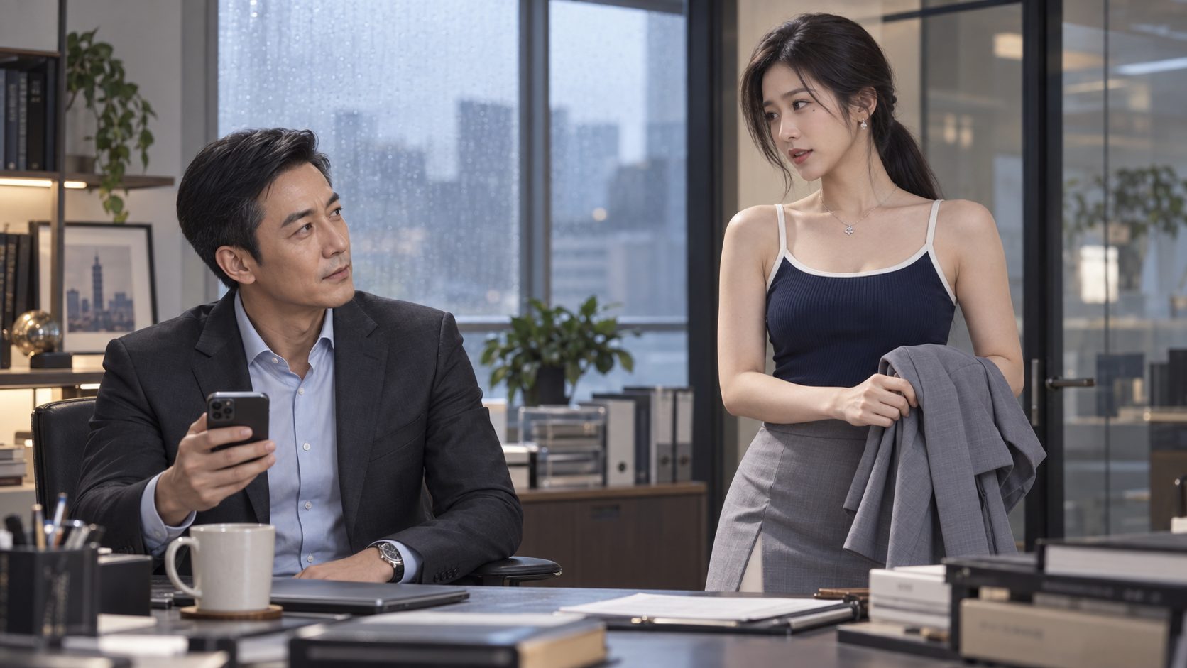 周啟明、林羽柔